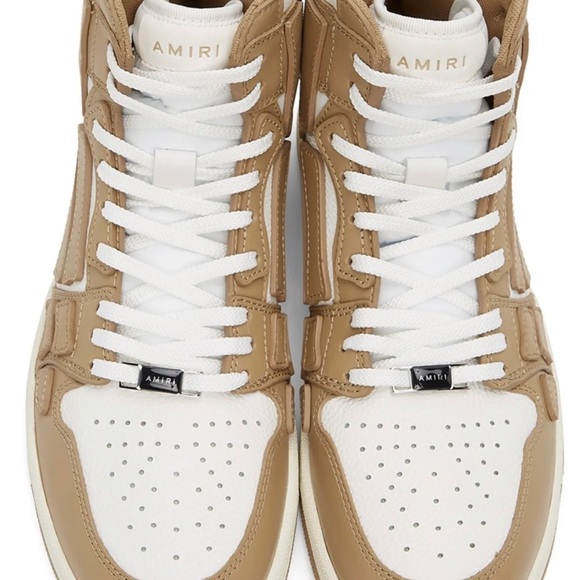 Amiri Skel Top Tan / White Leather High Top Size U12 EU45 | eBay Amiri Skel Top Tan / White Leather High Top